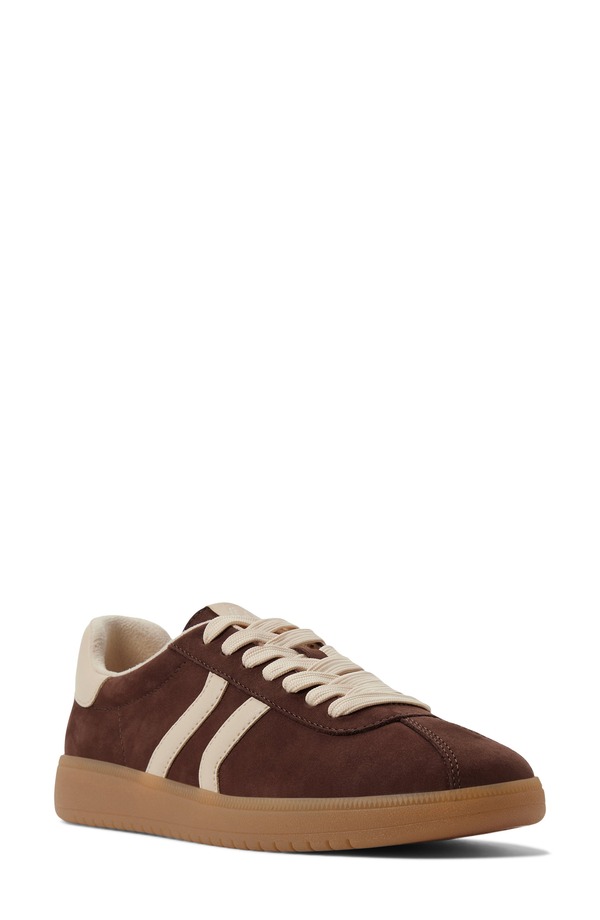 アルド レディース シューズ スニーカー ALDO Chic Sneaker Dark Brown 赤銅色