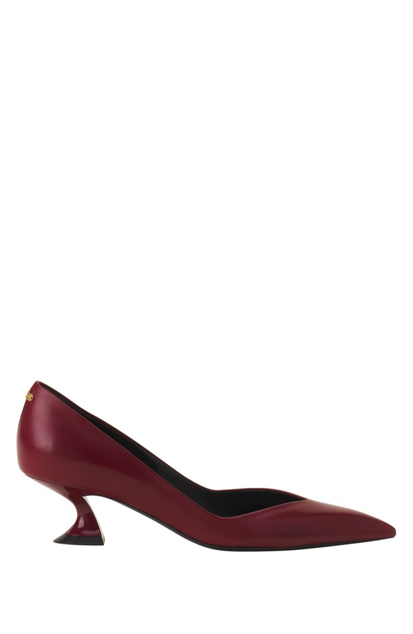 ランバン レディース シューズ パンプス なめし革 Lanvin Midnight Stepump In Leather Bacchus