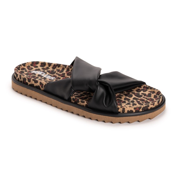 ムクルクス レディース シューズ サンダル MUK LUKS Women\u0027s Jazmine Sandal Black 黒いこと