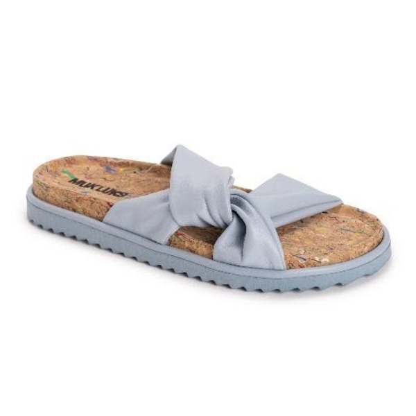 ムクルクス レディース シューズ サンダル MUK LUKS Women\u0027s Jazmine Sandal Dusty Blue 青み