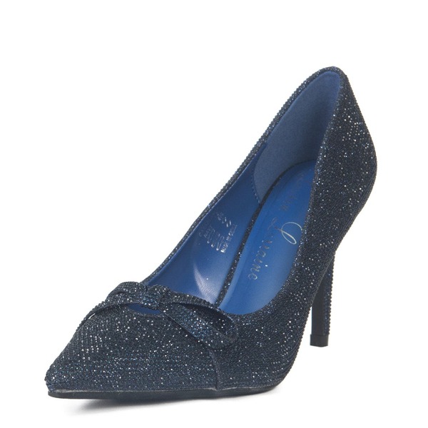 ローレンローライン レディース シューズ 踵 Lauren Lorraine CasaBlanca Pumps Navy 米国海軍