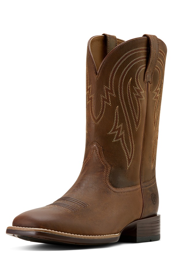 アリアト メンズ シューズ ブーツ・レインブーツ Ariat Plano Cowboy Boot Woody Tan タン|ReVida 店