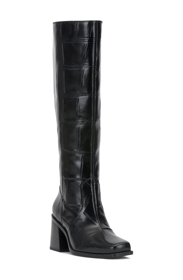 ヴィンスカムート レディース シューズ ブーツ・レインブーツ Vince Camuto Sangeti Knee High Boot Black ブラック