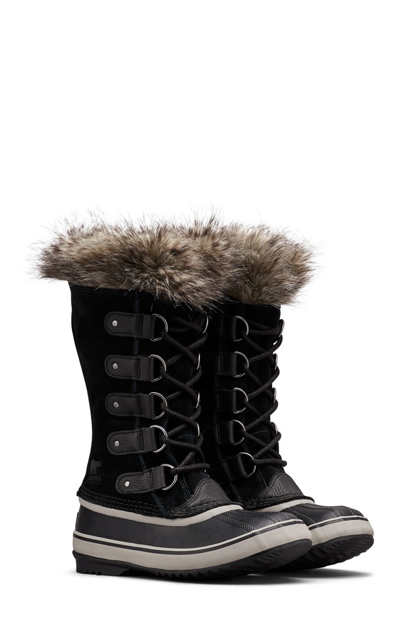 ソレル レディース シューズ ブーツ・レインブーツ SOREL Joan of Arctic Waterproof Boot Black/ Quarry ブラック