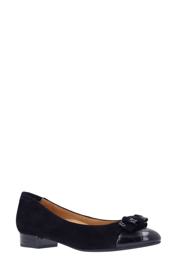 ラモールドピード レディース シューズ 踵 旗がしら L\u0027Amour des Pieds Farida Cap Toe Pump Black 黒いこと