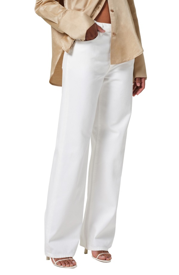 シチズンズ オブ ヒューマニティ レディース ボトムス デニムパンツ ワイドレッグ ハイウエスト ジーンズ Citizens of Humanity Annina High Waist Wide Leg Jeansoft White (Off White) オフホワイト