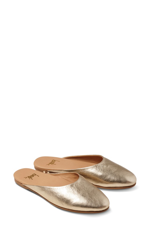 ビーク レディース シューズ パンプス Beek Phoebe Mule Gold ゴールド レディース靴-靴