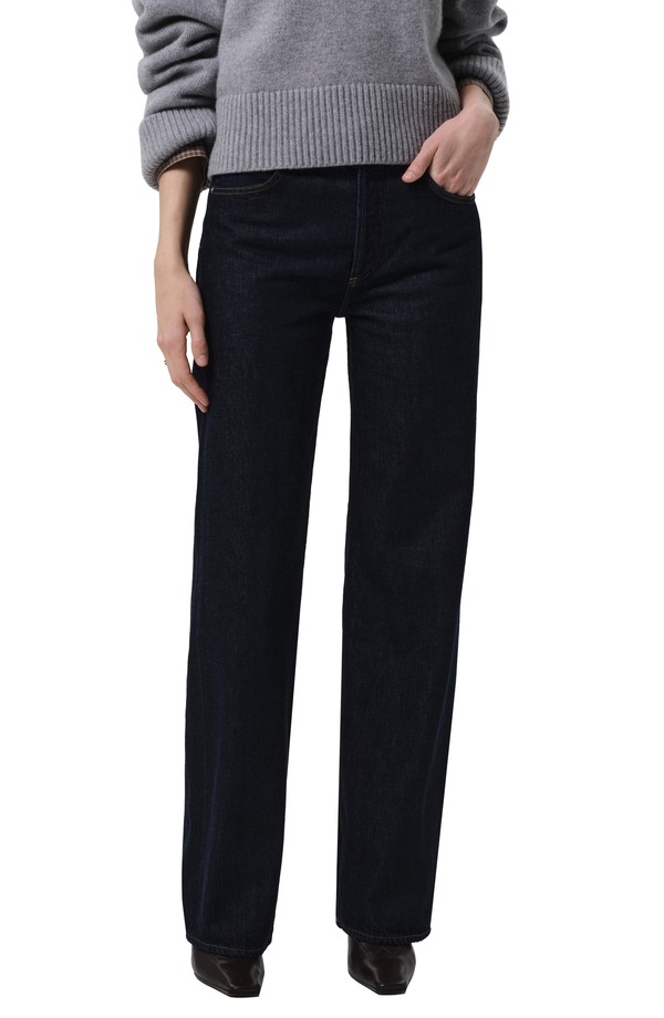 シチズンズ オブ ヒューマニティ レディース ボトムス デニムパンツ ストレート ハイウエスト ジーンズ Citizens of Humanity Annina High Waistraight Leg Jeans Juno (Md Indigo) インディゴ