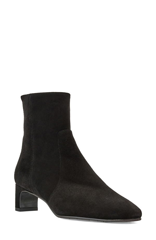 アクアタリア レディース シューズ ブーツ・レインブーツ Aquatalia Siela Weatherproof Bootie Black Suede ブラック