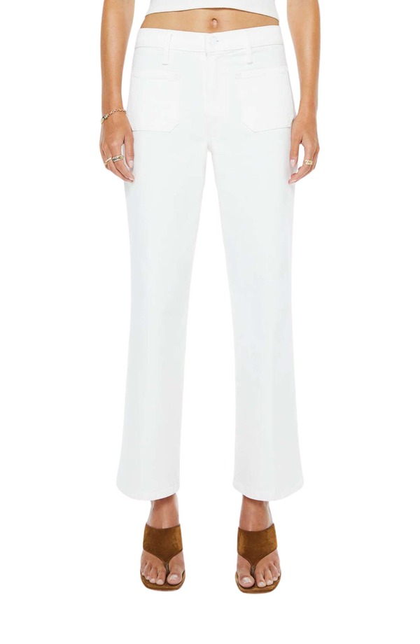 マザー レディース ボトムス デニムパンツ ストレート アンクル ジーンズ MOTHER The Maven Patch Pocket Ankle Straight Leg Jeans Totally Innocent 44,720円