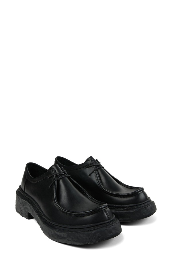 カンペール レディース シューズ オックスフォード 力くらべ Camper Vamonos Derby Black 黒いこと