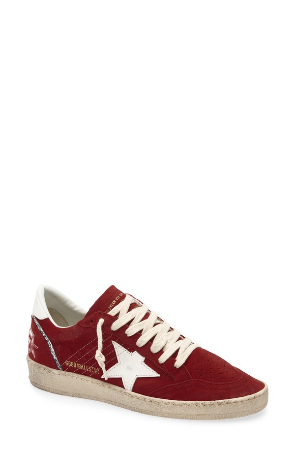ゴールデングース レディース シューズ スニーカー Golden Goose Ball Star Low Top Sneakered/ White ホワイト｜ReVida 店