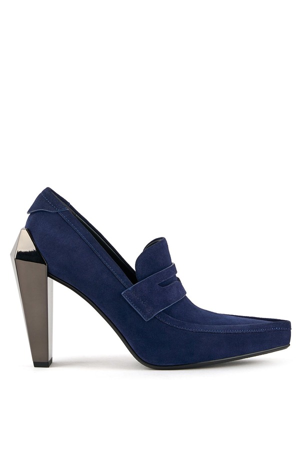ユナイテッド素っぽんぽん レディース シューズ スリッポン・ローファー United Nude Gem Hi Loafer Midnight Blue 青色