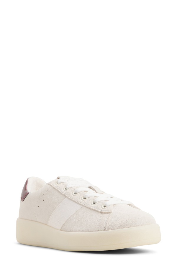 アルド レディース シューズ スニーカー プラットホーム ALDO Adrei Platform Sneaker White Combo 白いこと