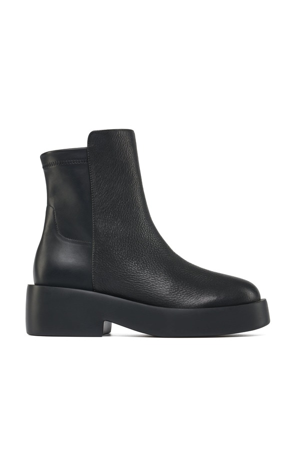 ジェースライズ レディース シューズ ブーツ・レインブーツ チェルシーブーツ チェルシー レザー JSlides Demi Leather Chelsea Boot Black ブラック|ReVida 店