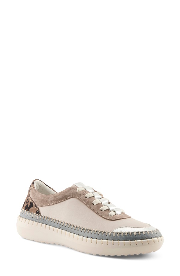 スプリングステップ レディース シューズ スニーカー プラットフォーム Spring Step Soku Platform Sneaker Silver Multi シルバー｜ReVida 店