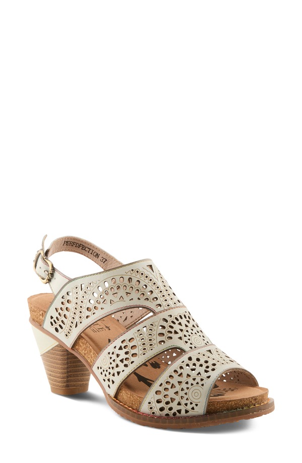 スプリングステップ レディース シューズ サンダル L'Artiste by Spring Steperfdfection Slingback Sandal Bone｜ReVida 店
