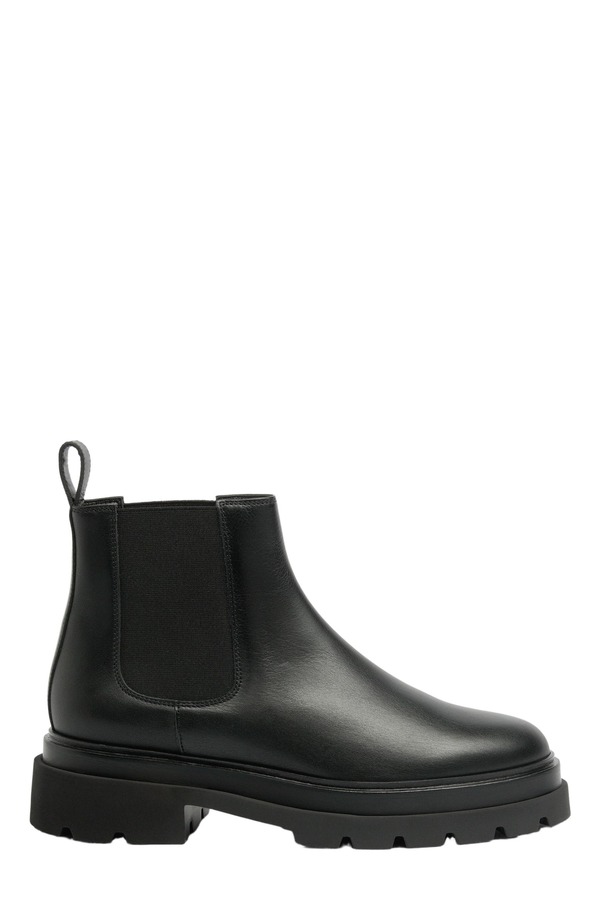 サントーニ レディース シューズ ブーツ・レインブーツ チェルシーブーツ チェルシー なめし革 Santoni Women\u0027s leather Chelsea boot Black 黒いこと