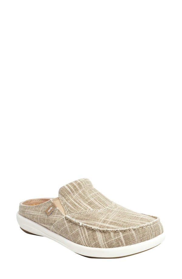 レヴィタライン レディース シューズ スニーカー Revitalign Siesta Orthotic Sneaker Clog Tan タン