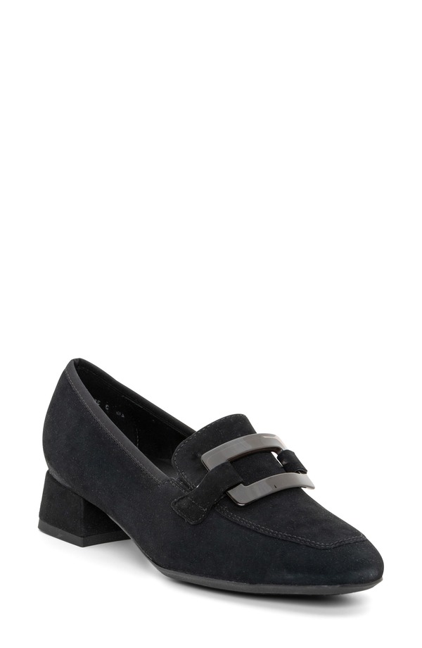 アラ レディース シューズ パンプス ローファー ara Glimmer Loafer Pump Black ブラック|ReVida 店