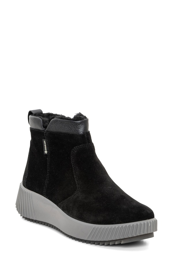 アラ レディース シューズ スニーカー ara Dahlia Waterproofaux Fur Lined Sneaker Black ブラック｜ReVida 店