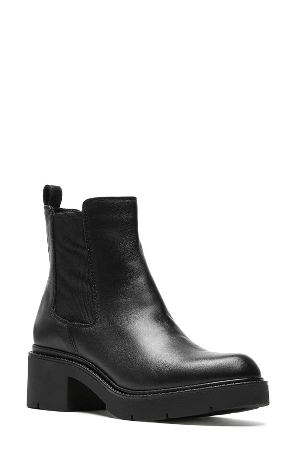 ラカナディアン レディース シューズ ブーツ・レインブーツ チェルシーブーツ チェルシー La Canadienne Axton Waterproof Chelsea Boot Black Leather 黒いこと