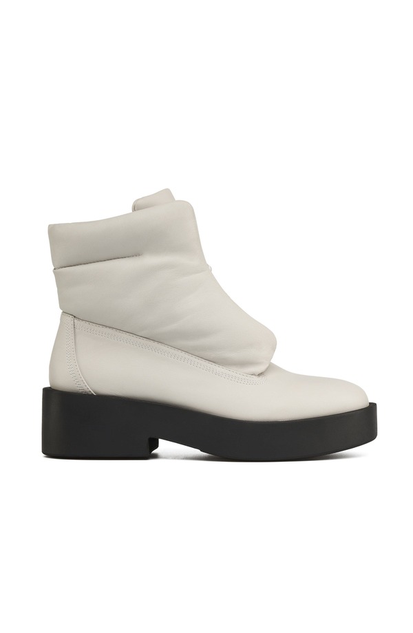 ジェースライズ レディース シューズ ブーツ・レインブーツ レザー JSlides Darina Leather Mid Boot Natural|ReVida 店