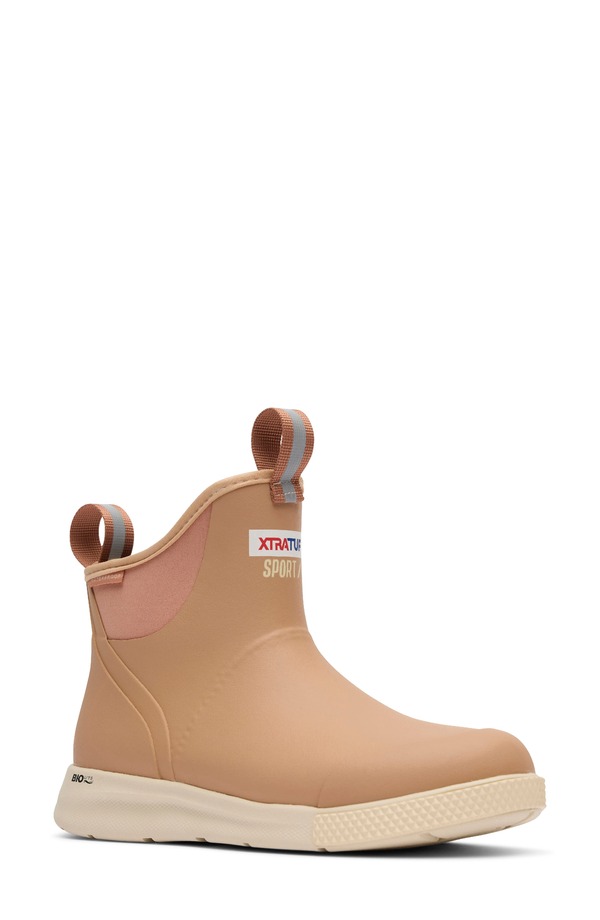 エクストラタフ レディース シューズ ブーツ・レインブーツ アンクル XTRATUF Waterproof Ankle Deck Sport Boot Cork