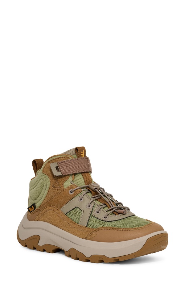 テバ レディース シューズ ブーツ・レインブーツ Teva Hurricane Daybreaker Mid Hiking Boot Honey Brown/ Sage サルヴィア