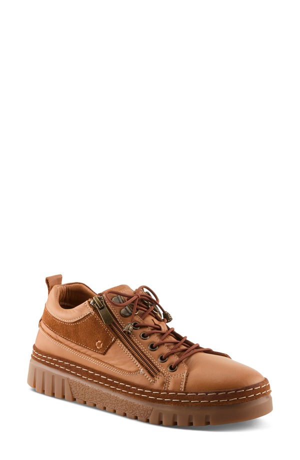 スプリングステップ レディース シューズ スニーカー Spring Step Lauria Sneaker Camel キャメル|ReVida 店