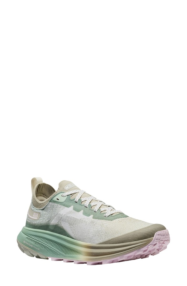 キーン レディース シューズ スニーカー KEEN Seek Trail Running Shoe Lily Pad/ Abbey Stone ストーン｜ReVida 店