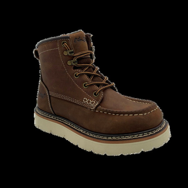 居住地テック レディース シューズ ブーツ・レインブーツ AdTec Ladies Legacy 6\" Moc-Toe Crazy Horse"