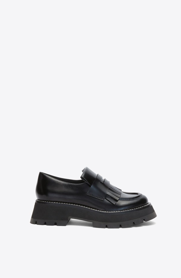 スリーワンフィリップリム レディース シューズ スリッポン・ローファー 3.1 Phillip Lim Kate Tasseloafer Black ブラック｜ReVida 店