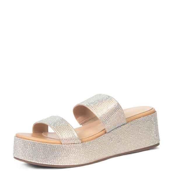 ローレンローライン レディース シューズ 踵 サンダル Lauren Lorraine Jazz Sandals Gold ゴールド