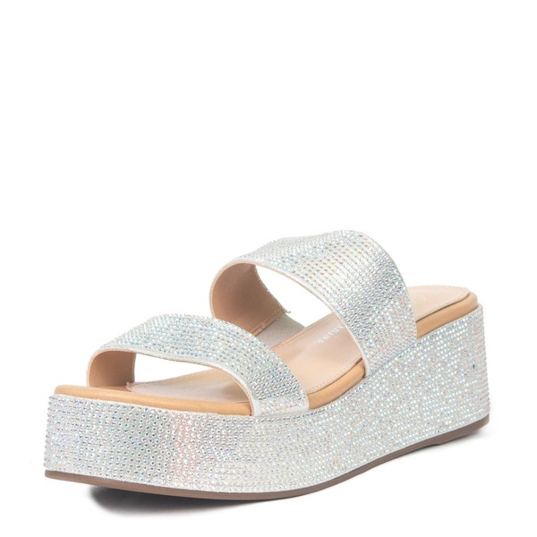 ローレンローライン レディース シューズ 踵 サンダル Lauren Lorraine Jazz Sandalsilver しろがね色