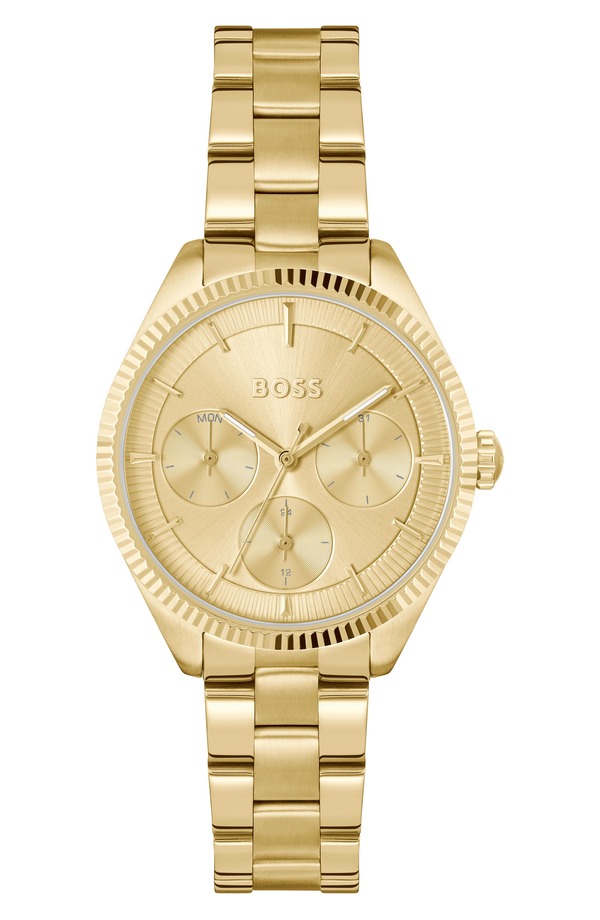主任者 レディース 佩び物 ウォッチ BOSSage Sport Bracelet Watch 34粍 Gold ゴールド