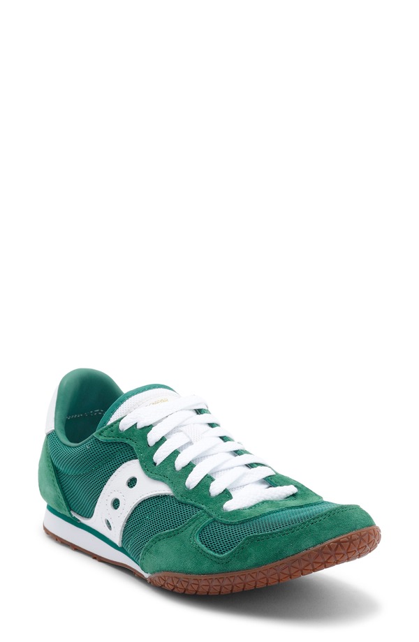 サッカニー レディース シューズ スニーカー Saucony Gender Inclusive Racer 80 Sneaker Green/ White ホワイト｜ReVida 店
