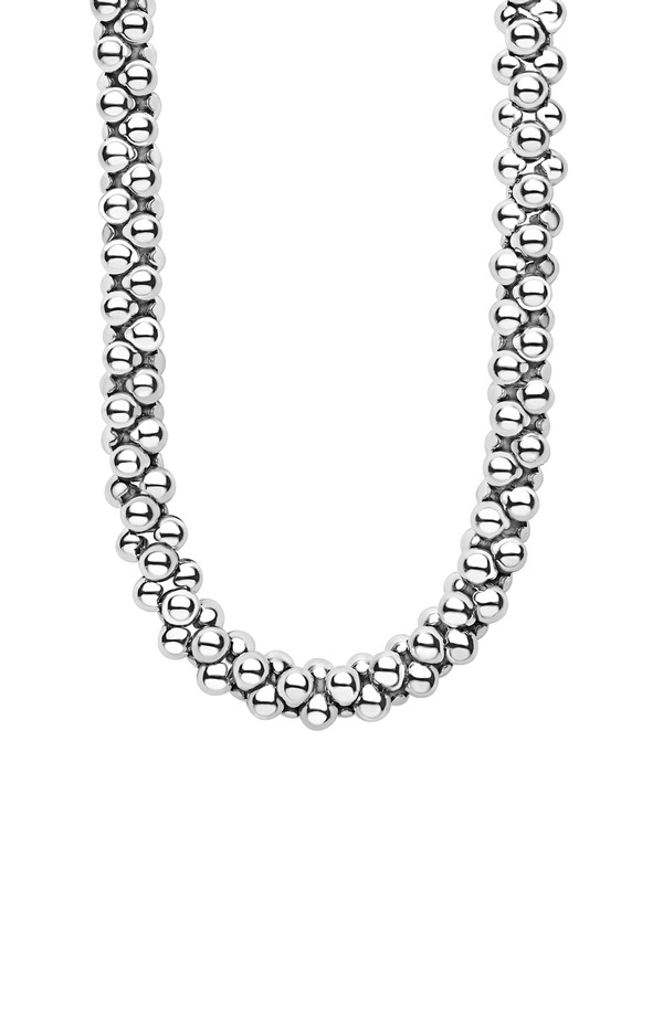 ラゴス レディース アクセサリー ネックレス・チョーカー レース LAGOS Caviar Bubbly Beaded Necklace Sterling Silver シルバー｜ReVida 店 247,410円