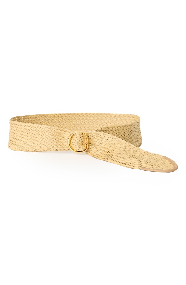 ビーロウザベルト レディース アクセサリー B-Low the Belt Caterina Woven Belt Vacchetta Gold ゴールド｜ReVida 店 47,280円