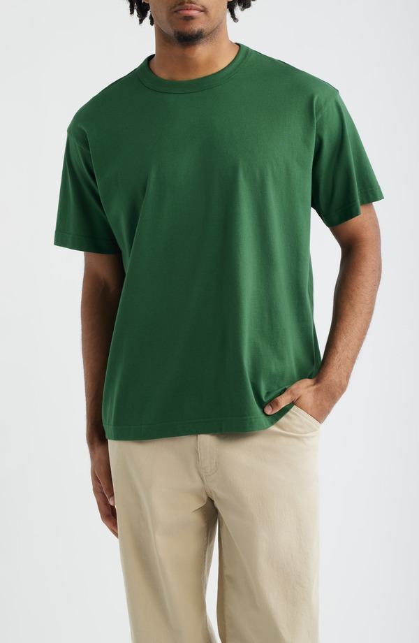 ビーピー メンズ トップス Tシャツ クルーネック BP. Core Crewneck T-Shirt Green Pastures グリーン