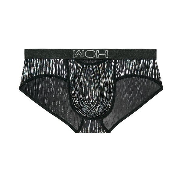 ホム メンズ アンダー御召しもの ブリーフズボン下 ミニ HOM Pure Seduction Mini Briefs Black 黒いこと
