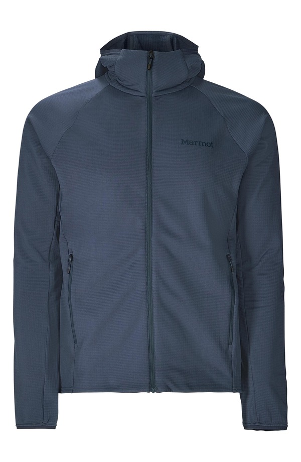 モルモット メンズ アウター パーカー・スウェット Marmot Leconte Full Zip Hoodie Thunderhead