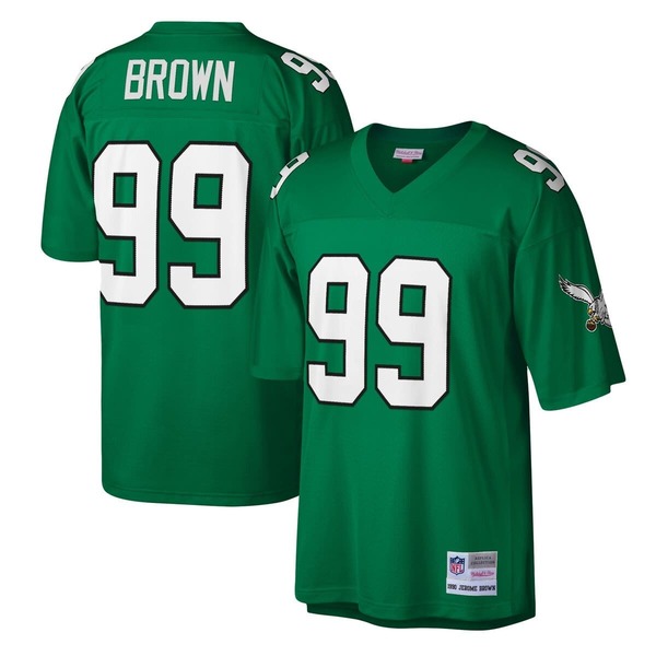ミッチェル\u0026ネス メンズ トップス シャツ ジャージー Men Mitchell \u0026 Ness Jerome Brown Kelly Green Philadelphia Eagles Legacy Replica Jersey Kelly Green グリーン