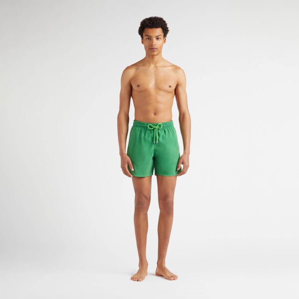 ヴィルブレクイン メンズ 水泳着 二分の一ズボン下・さる股引き Vilebrequin Men\u0027solid Swim Trunks Jungle