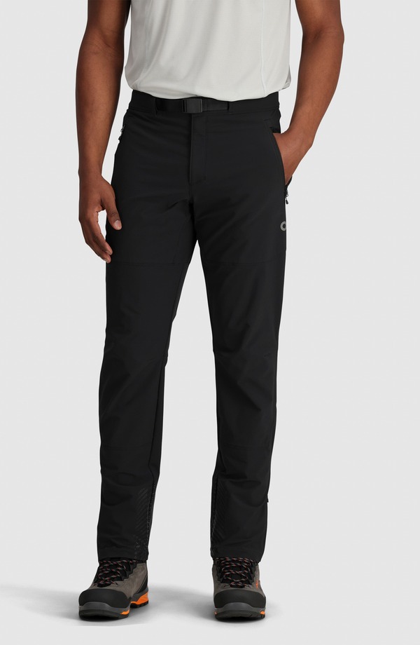 アウトドア問い合わせ メンズ ボトムス 心地好いズボン下 Outdooresearch Cirque Lite Wateresistant Alpine Climbing Pantsolid Black 黒いこと