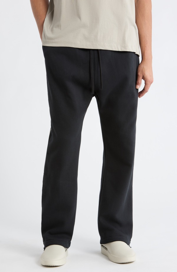 フィアオブゴッド メンズ ボトムス 心地好いズボン下 スウェットパンツ Fear of God Essentials Active Trace Relaxed Sweatpants Vintage Black 黒いこと