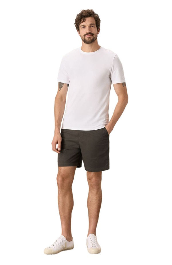 【送料無料】 パクト メンズ Tシャツ トップス Luxe Essential Slim Fit Crewneck Tee Made With Organic Cotton White