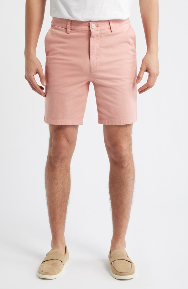 元締め メンズ ボトムス 二分の一ズボン下・さる股引き 遊撃手ズボン下 BOSS Kane Shorts Light Pastel/ Pink サクラ色