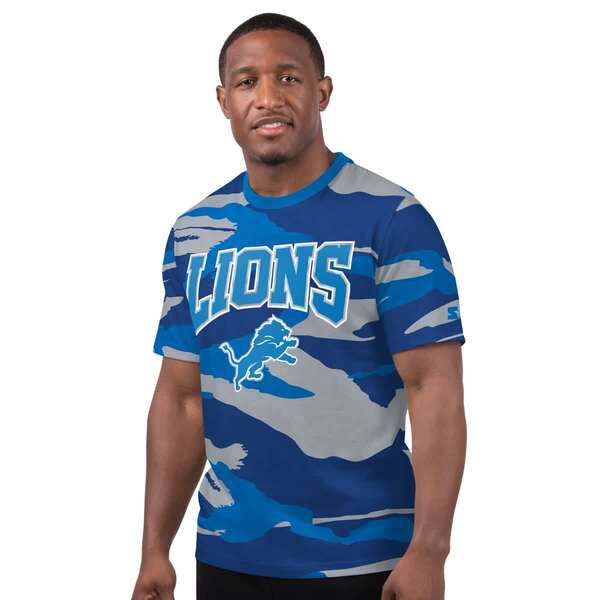 スターター メンズ トップス Tシャツ Men'starter Gray Detroit Lions Thursday Night Gridiron T-Shirt Gray グレー