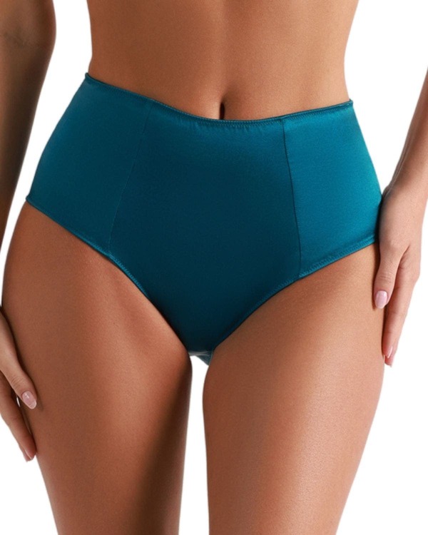 キキデモントパーネス レディース アンダー御召しもの ズボン下 ご機嫌酉の方角 Kiki de Montparnasse Tous Les Jours High Waist Panty La Mer